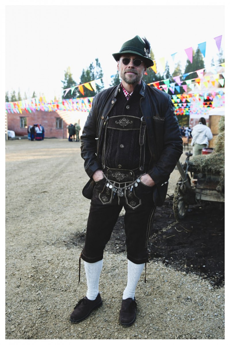 Сам Игорь Черноголов — предприниматель и организатор праздника, был одет в традиционный немецкий костюм. Фото Владимира Коцюбы-Белых