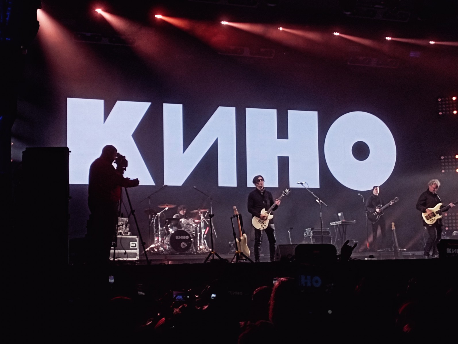 Один из самых главных концертов «Дикой мяты» — концерт группы «Кино». Фото Александры Токтарёвой