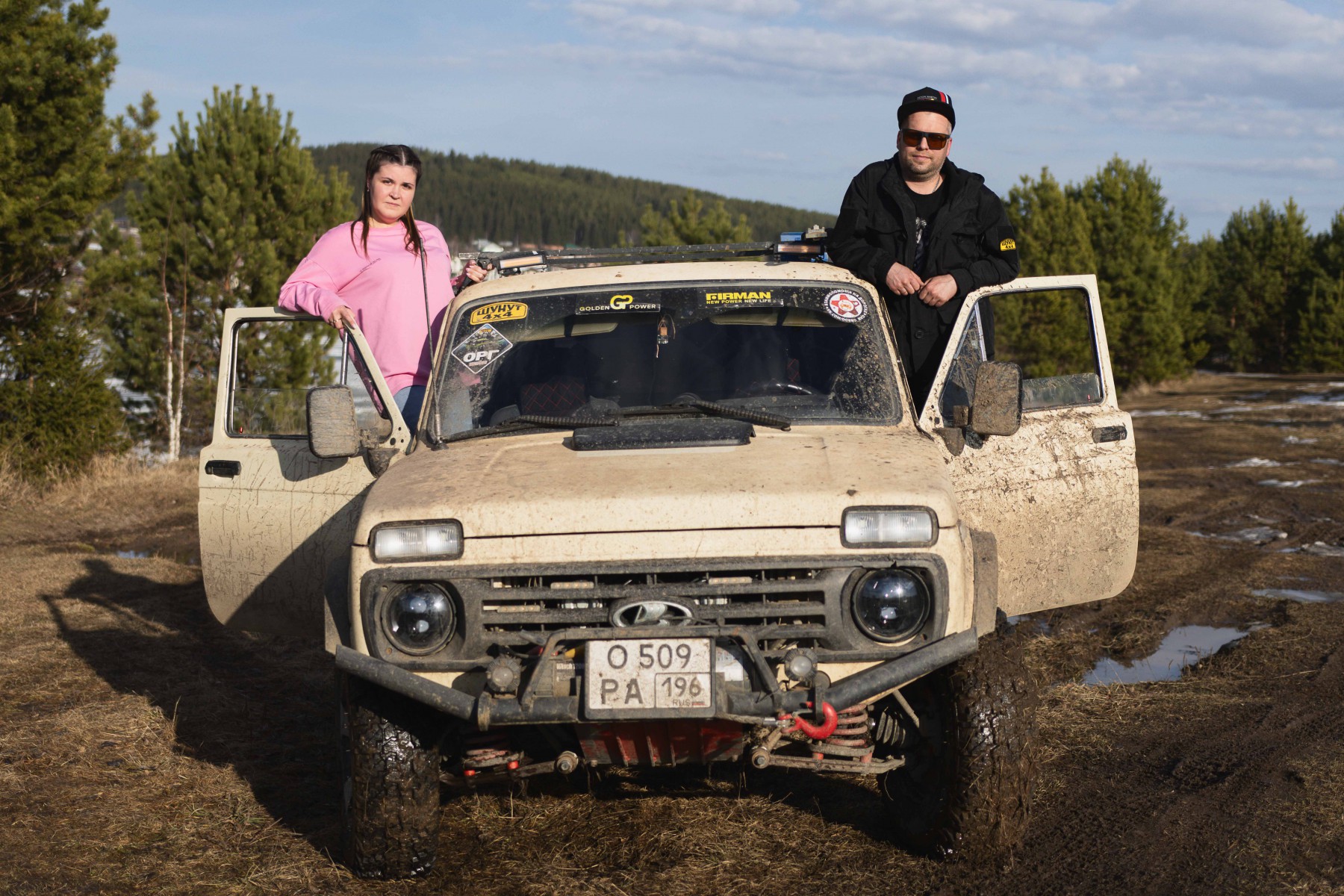 «Нива» для Ильи и Насти Шашмуриных — член семьи. Фото Владимира Коцюбы-Белых