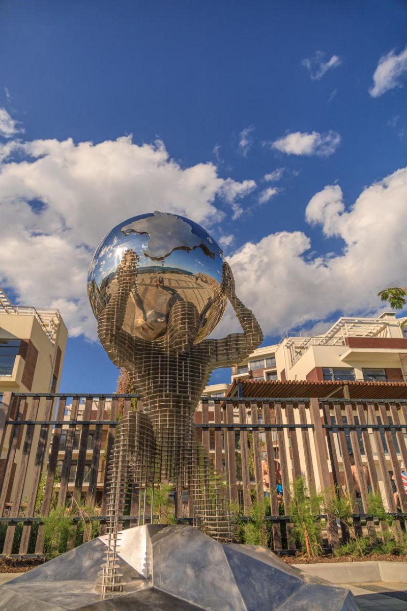 Крымский проект, реализованный в Петербургском скульптурном цехе. Фото предоставлено Аленой Валль