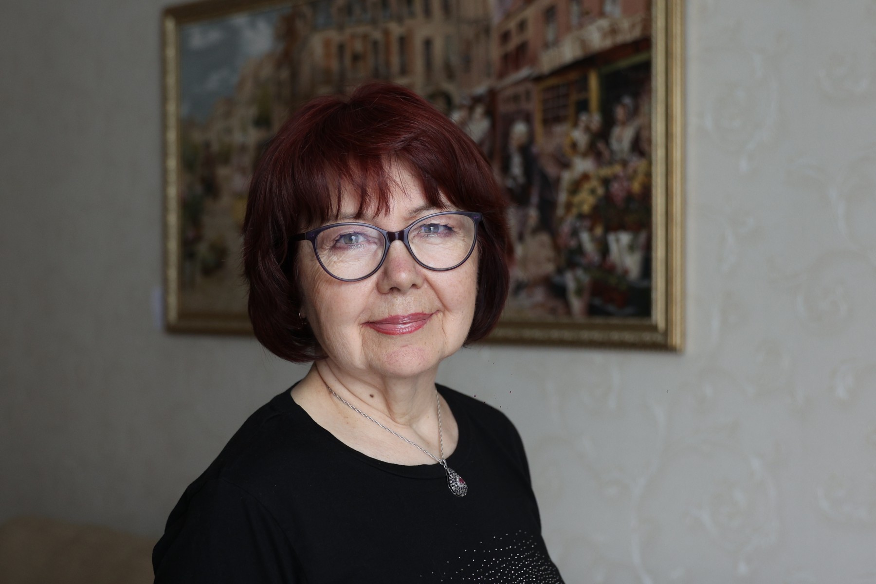 В канун юбилея Маргарита Нургалеева пожелала всем сотрудникам телевидения продолжать работу на благо города. Фото Владимира Коцюбы-Белых