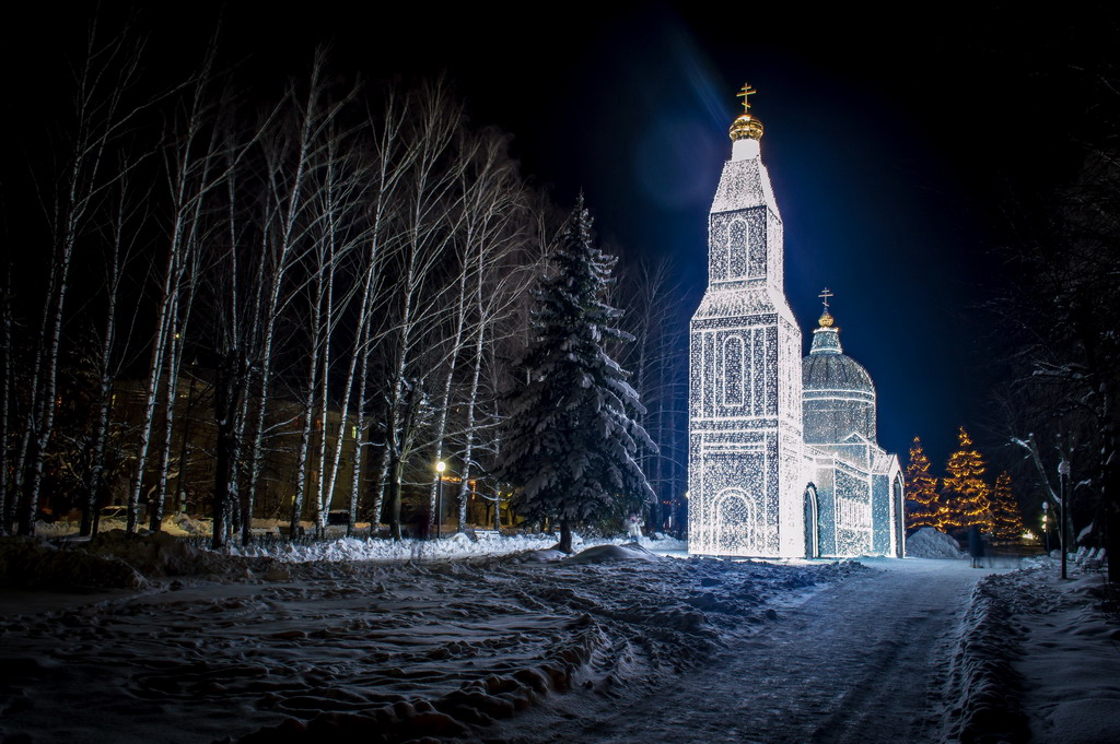 Инсталляция "Храм". Фото Михаила Тюрева