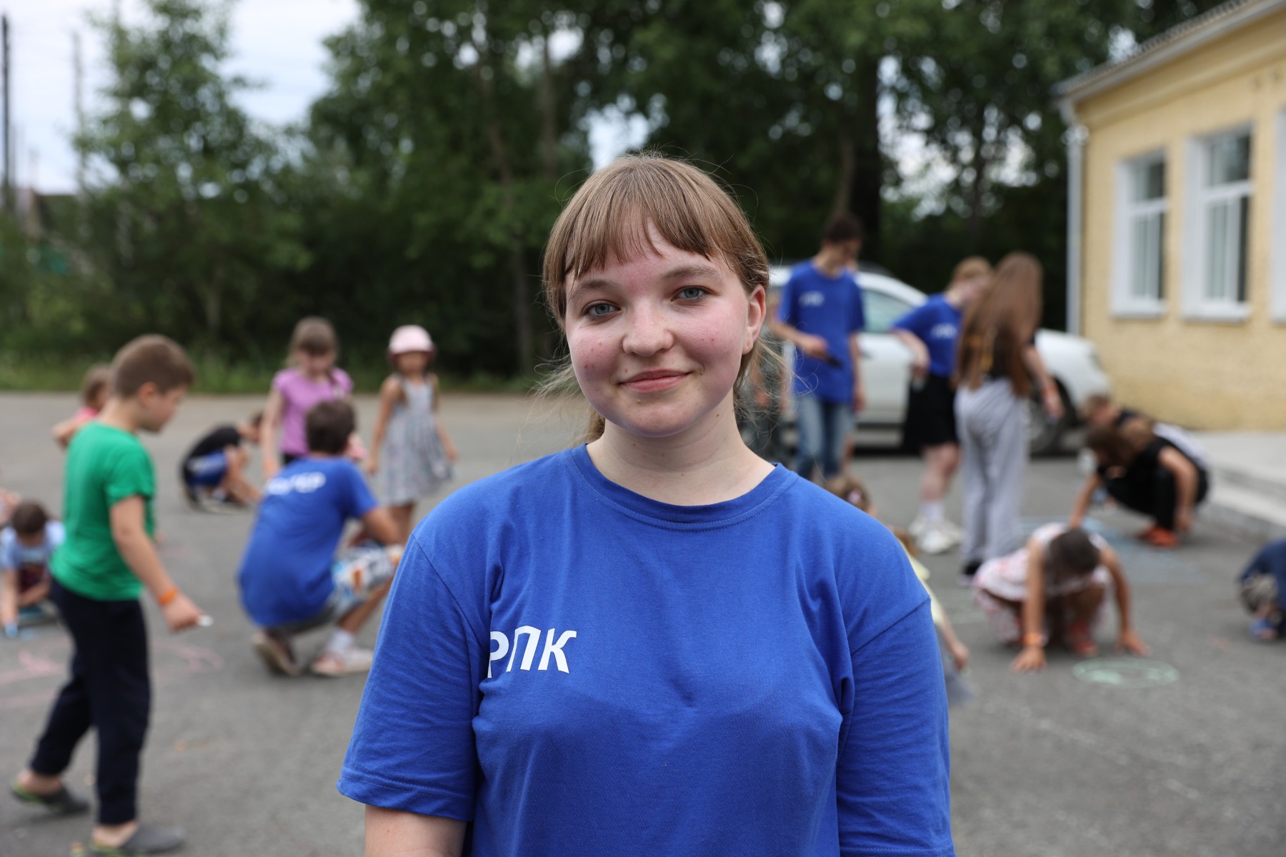 Екатерина Изгагина будущий педагог, она уверена, что работа в лагере станет для нее отличным  опытом. Фото Владимира Коцюбы-Белых