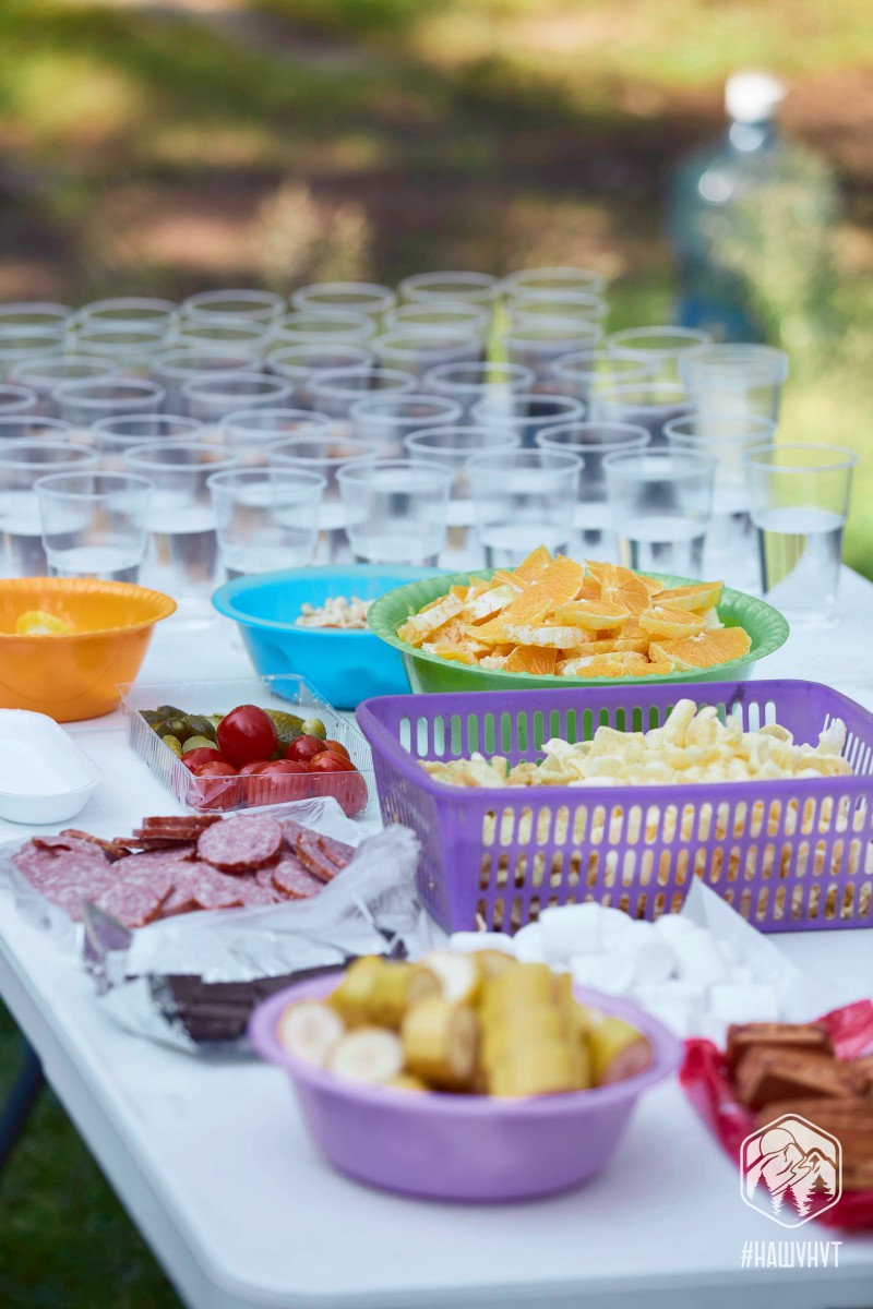 Перекусы на контрольных пунктах. Фото из соцсетей «НаШунут»