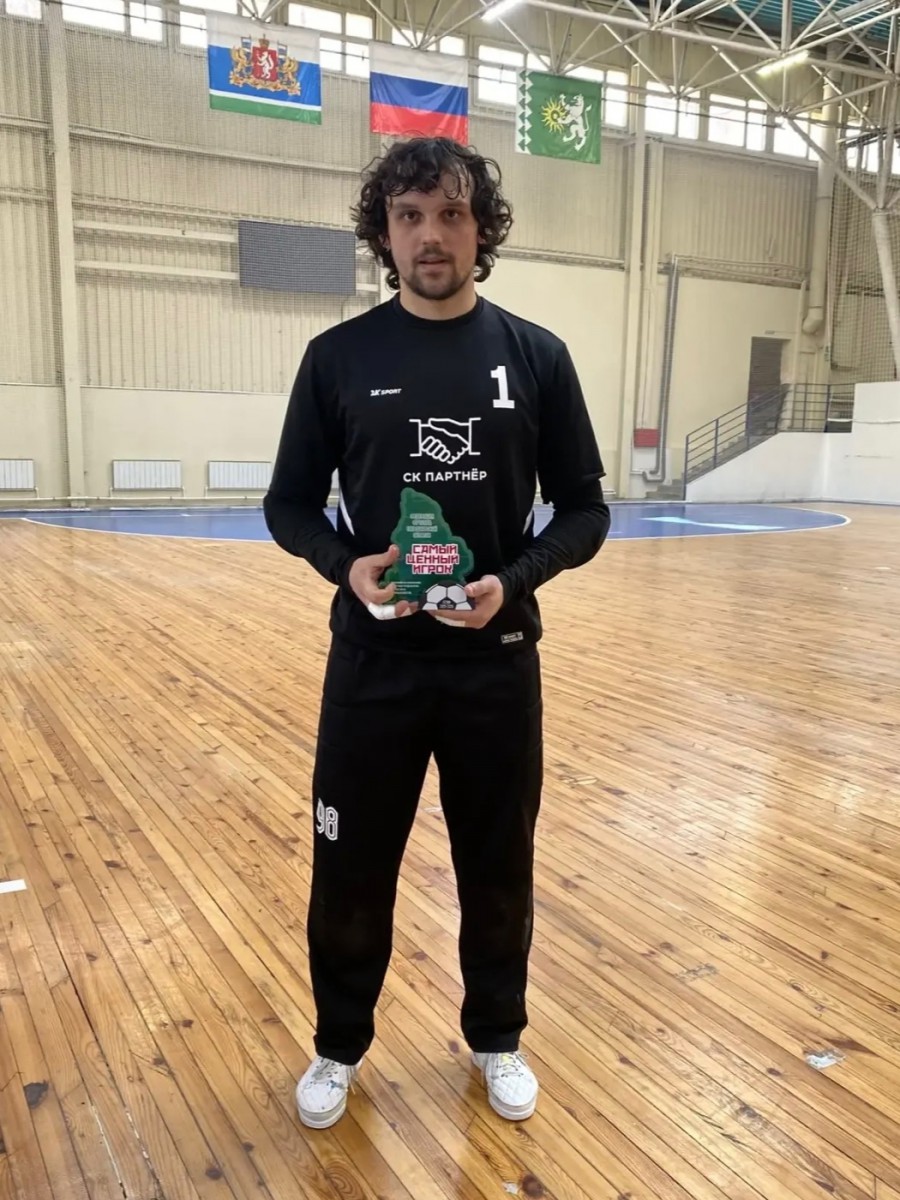 По итогам сезона Максим Елистратов получил приз Самого ценного игрока чемпионата России Первая лига сезон 2025-26. Фото предоставлено Максимом Елистратовым