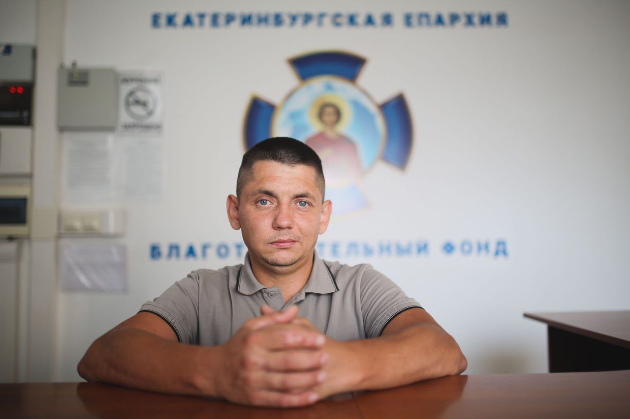 Владимрр Мусатов после реабилитации решил остаться в Ревде. Фото Владимира Коцюбы-Белых.