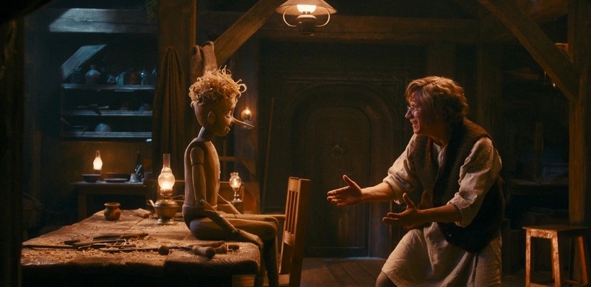 В фильме Буратино выполнен при помощи компьютерной графики и игры юной актрисы Виталии Корниенко. // Изображение сайта Кинопоиск