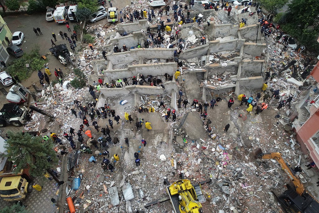 Разрушенный дом в городе Анада, что в 60 км от Мерсина. Фото: Eren Bozkurt / Anadolu Agency via Getty Images