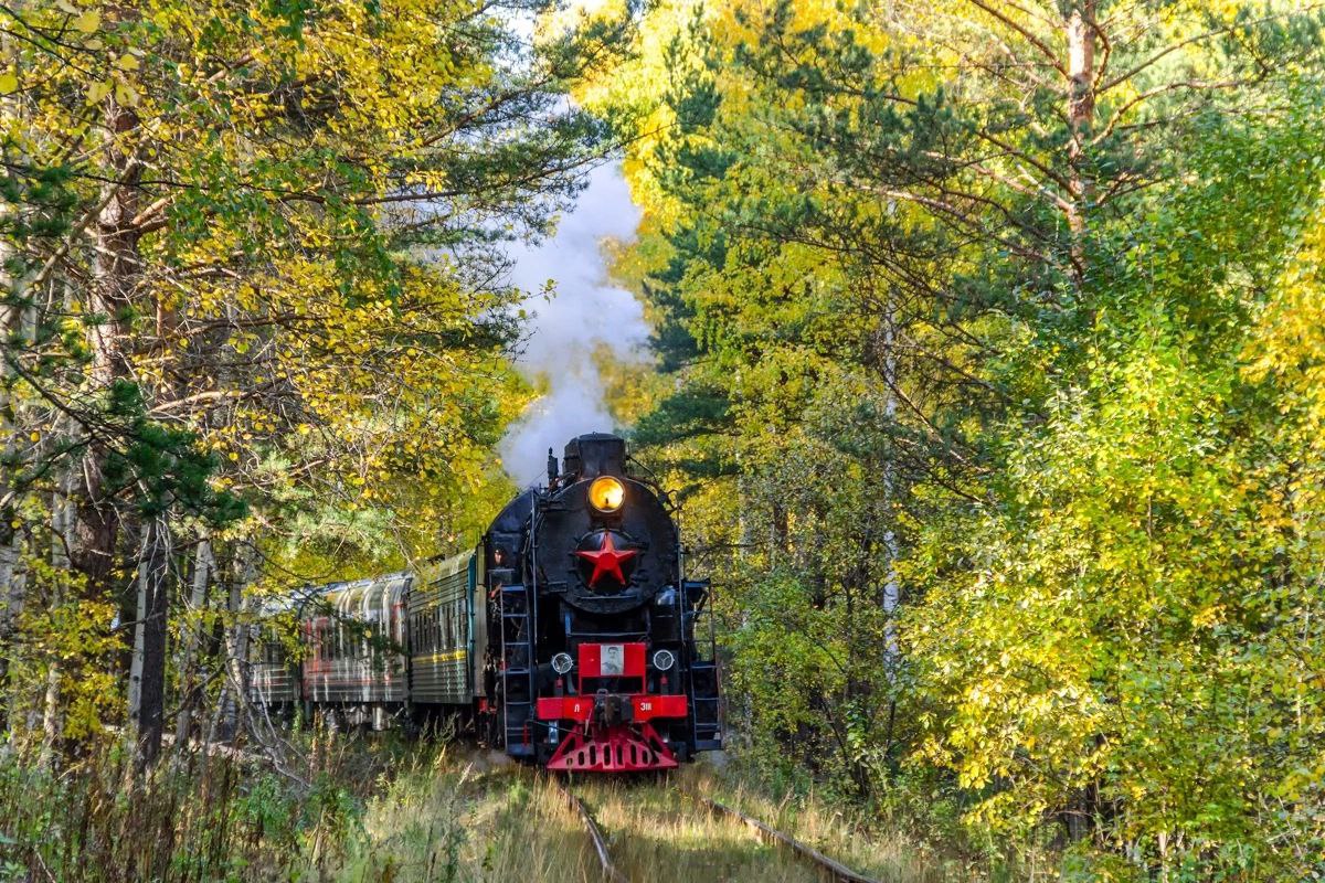 Этот поезд Кирилл сфотографировал тоже на одной из заповедных веток Свердловской железной дороги. Фото Кирилла Широкова